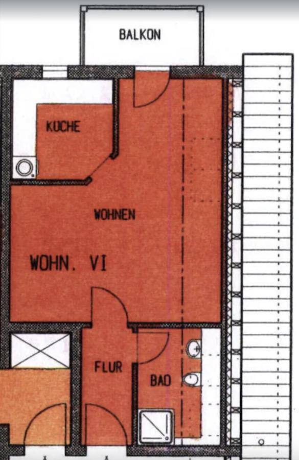 קמניץ Fewo "Rabennest " Gemuetliche Wohnung Nahe Rabensteinklinikum - Kein Separates Schlafzimmer, Studiowohnung מראה חיצוני תמונה
